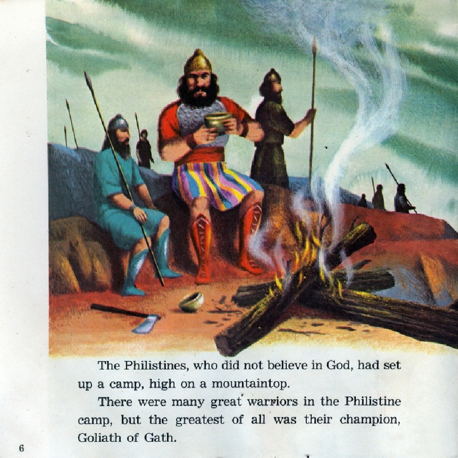 David and Goliath (08),绘本,绘本故事,绘本阅读,故事书,童书,图画书,课外阅读
